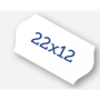 Etiqueteuse 22X12 PAS CHER 8 chiffres compatible METO TOVEL 2212