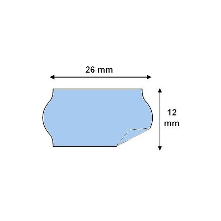 Étiquettes 18x16mm Couleurs pour Étiqueteuse Sato PB DUO 16